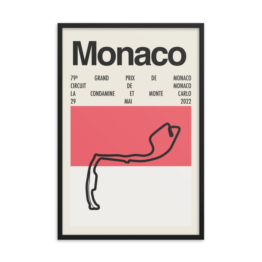 2022 Monaco Grand Prix Print