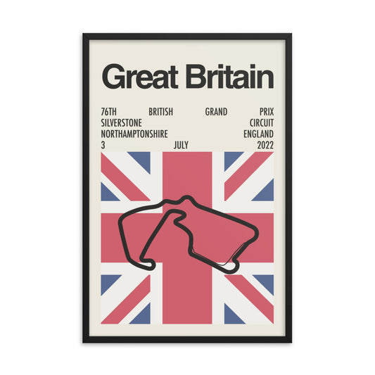 2022 British Grand Prix Print