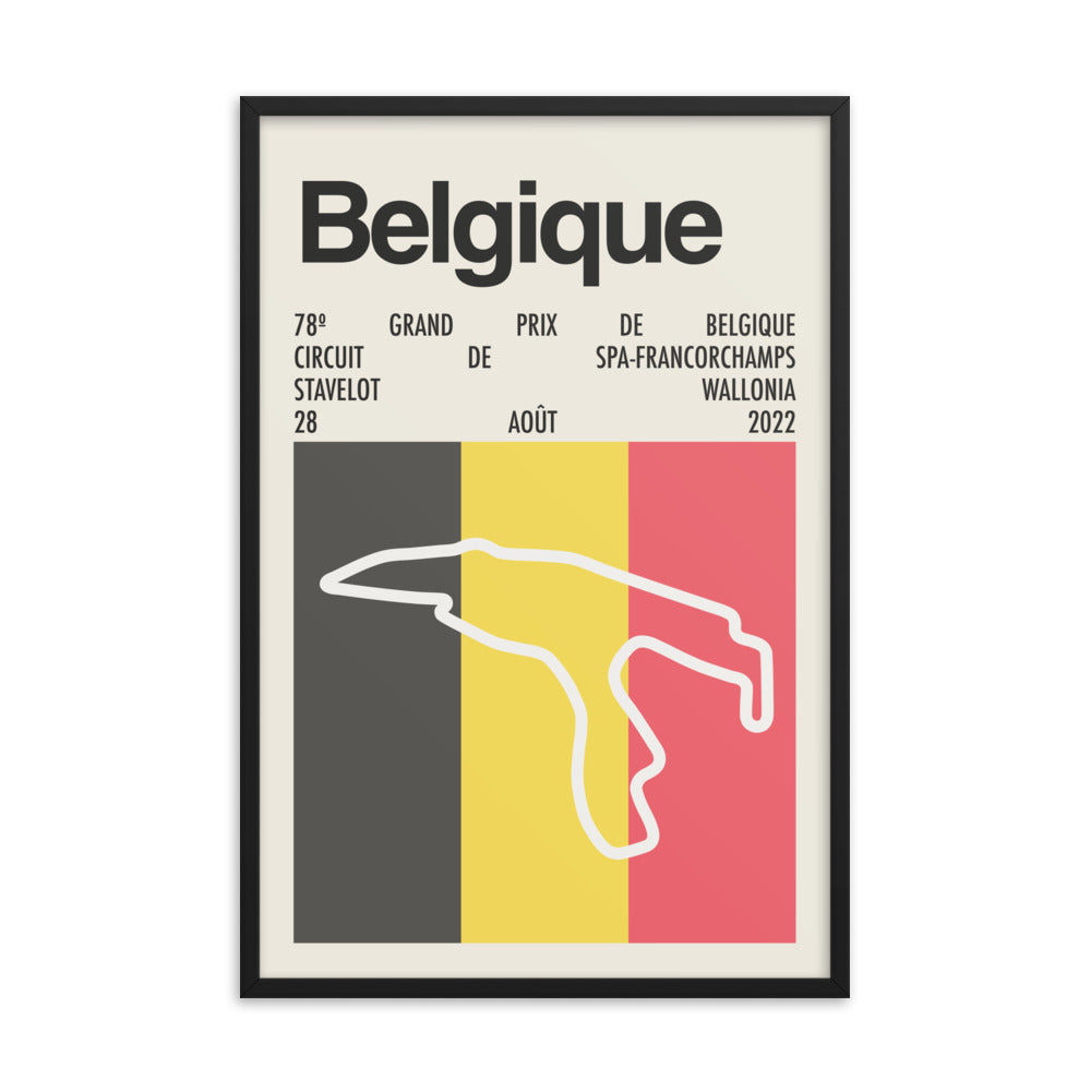 2022 Belgian Grand Prix Print