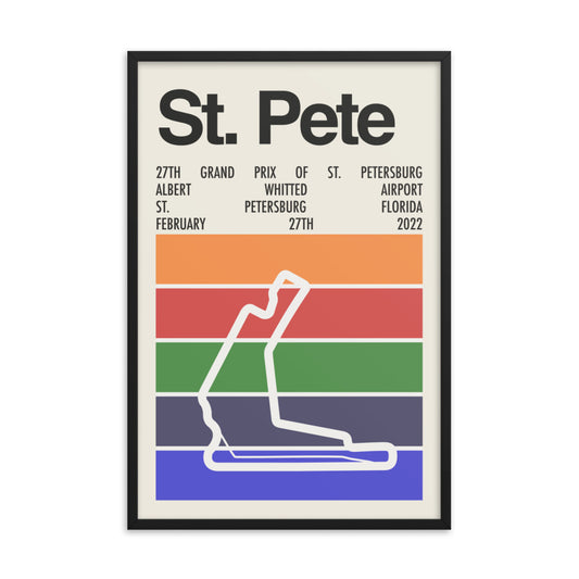 2022 Grand Prix of St. Petersburg Print