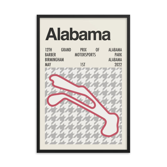 2022 Grand Prix of Alabama Print