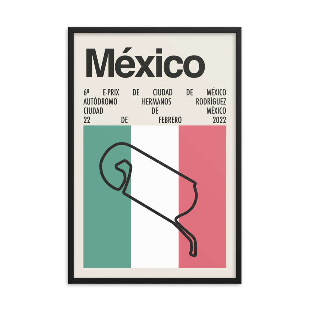 2022 Mexico City E-Prix Print