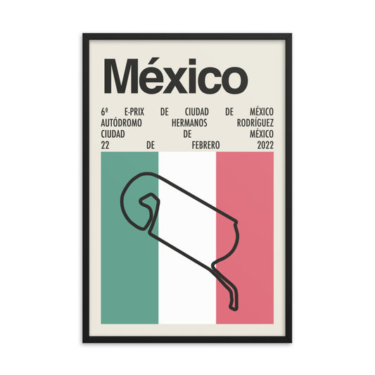 2022 Mexico City E-Prix Print