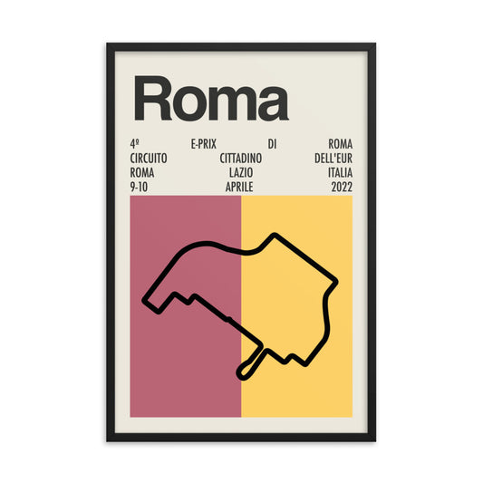 2022 Roma E-Prix Print