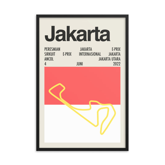2022 Jakarta E-Prix Print