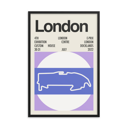 2022 London E-Prix Print