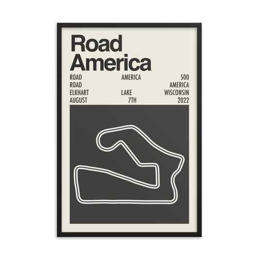 2022 Road America 500 Print