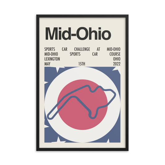 2022 Mid-Ohio Sports Car Challenge Print