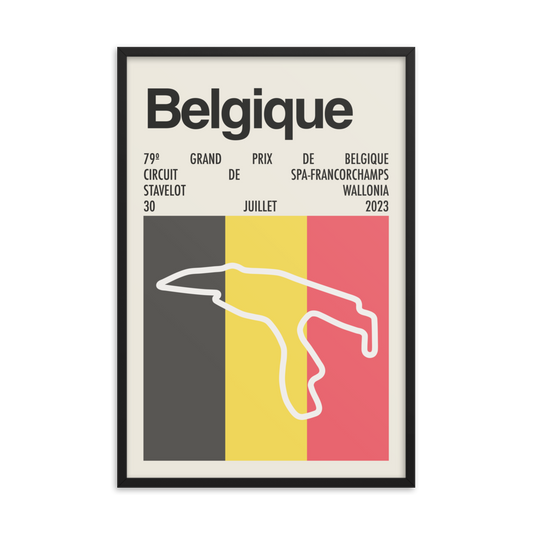 2023 Belgian Grand Prix Print