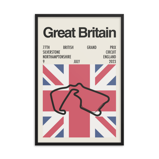2023 British Grand Prix Print