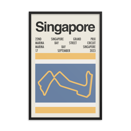 2023 Singapore Grand Prix Print