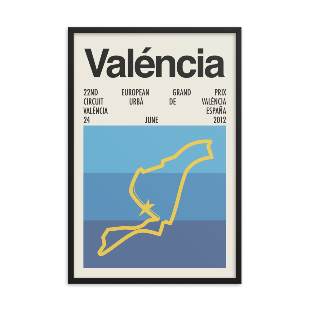 2012 European Grand Prix (Valencia) Print