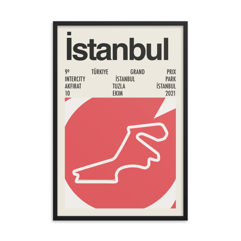 2021 Turkish Grand Prix Print