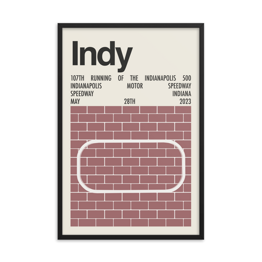 2023 Indy 500 Print