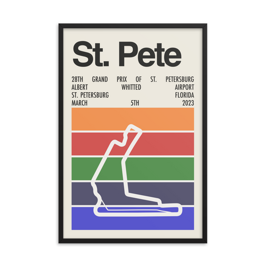 2023 Grand Prix of St. Petersburg Print