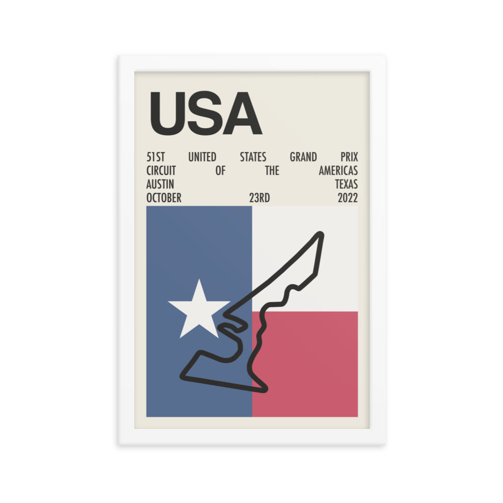 2022 United States Grand Prix Print