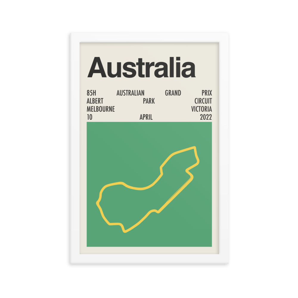 2022 Australian Grand Prix Print