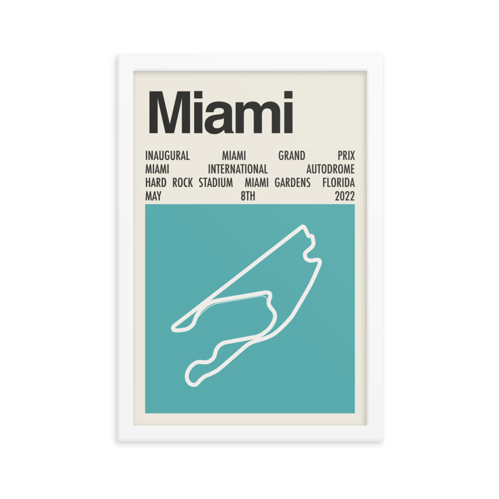 2022 Miami Grand Prix Print