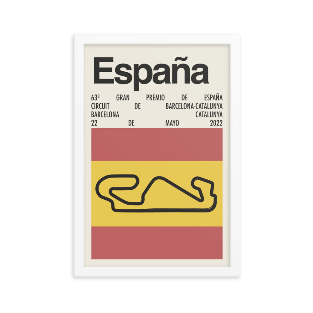 2022 Spanish Grand Prix Print