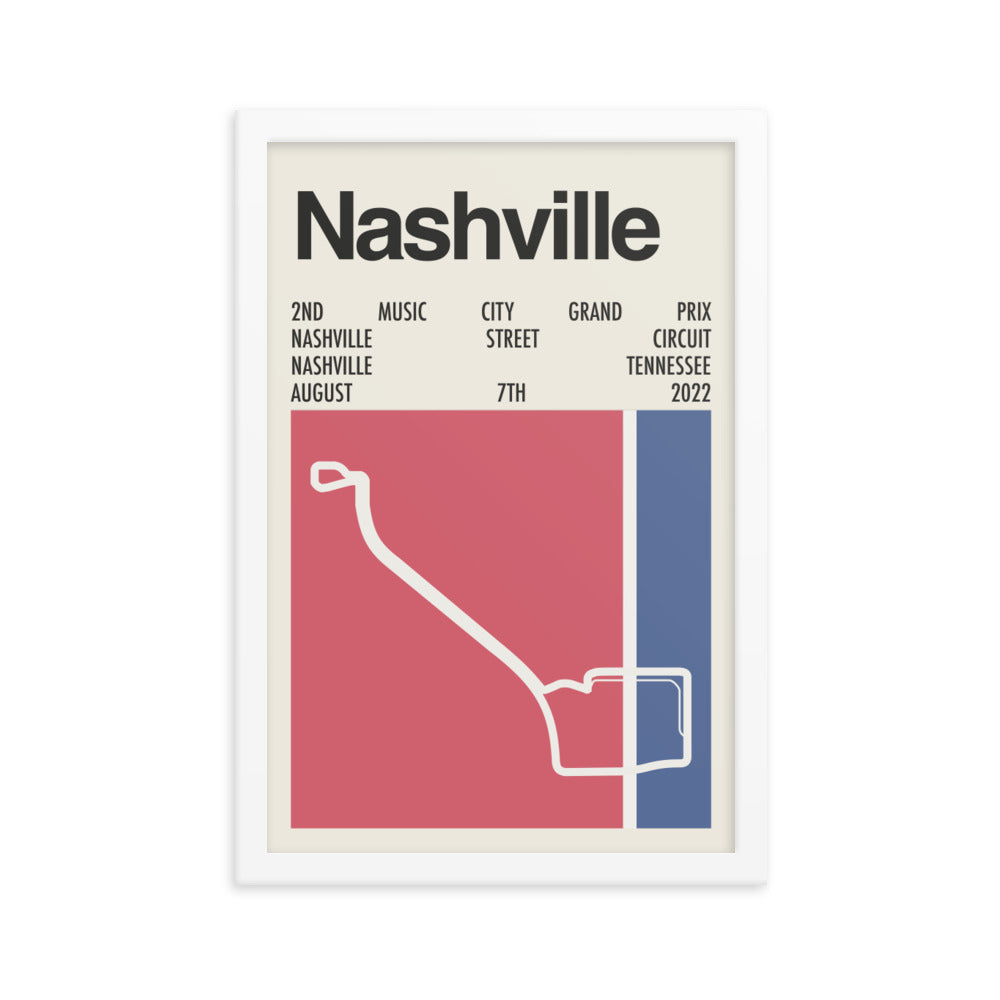 2022 Music City Grand Prix Print