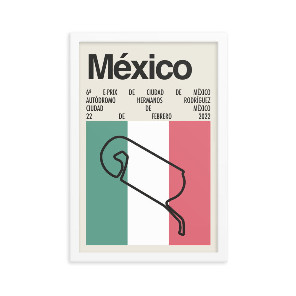 2022 Mexico City E-Prix Print