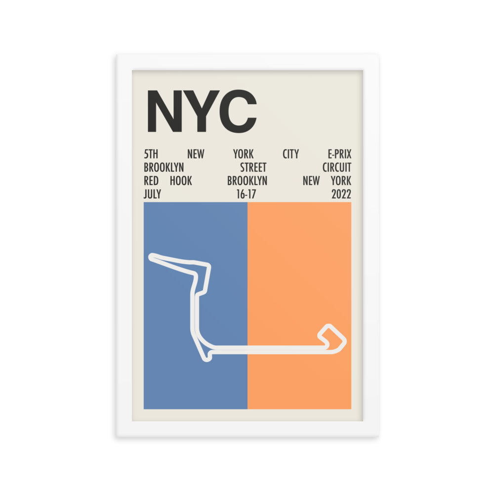 2022 New York City E-Prix Print