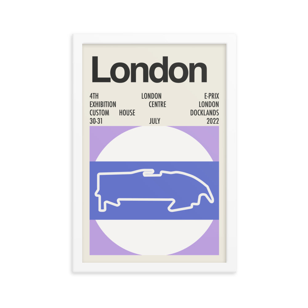2022 London E-Prix Print
