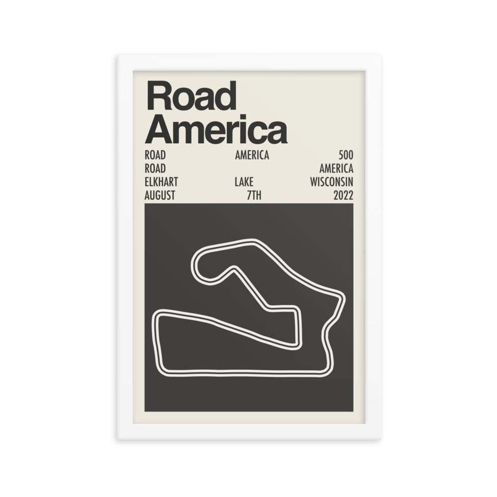 2022 Road America 500 Print