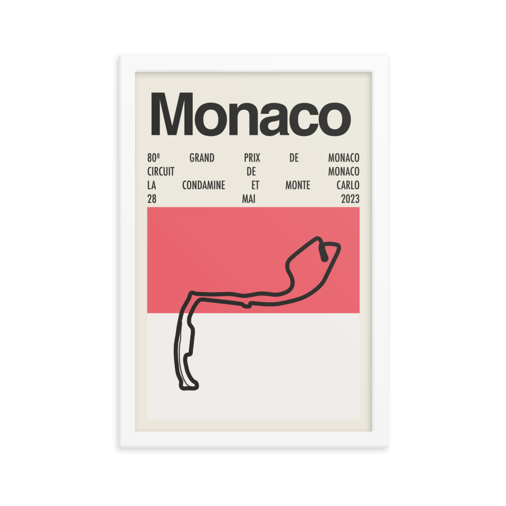 2023 Monaco Grand Prix Print