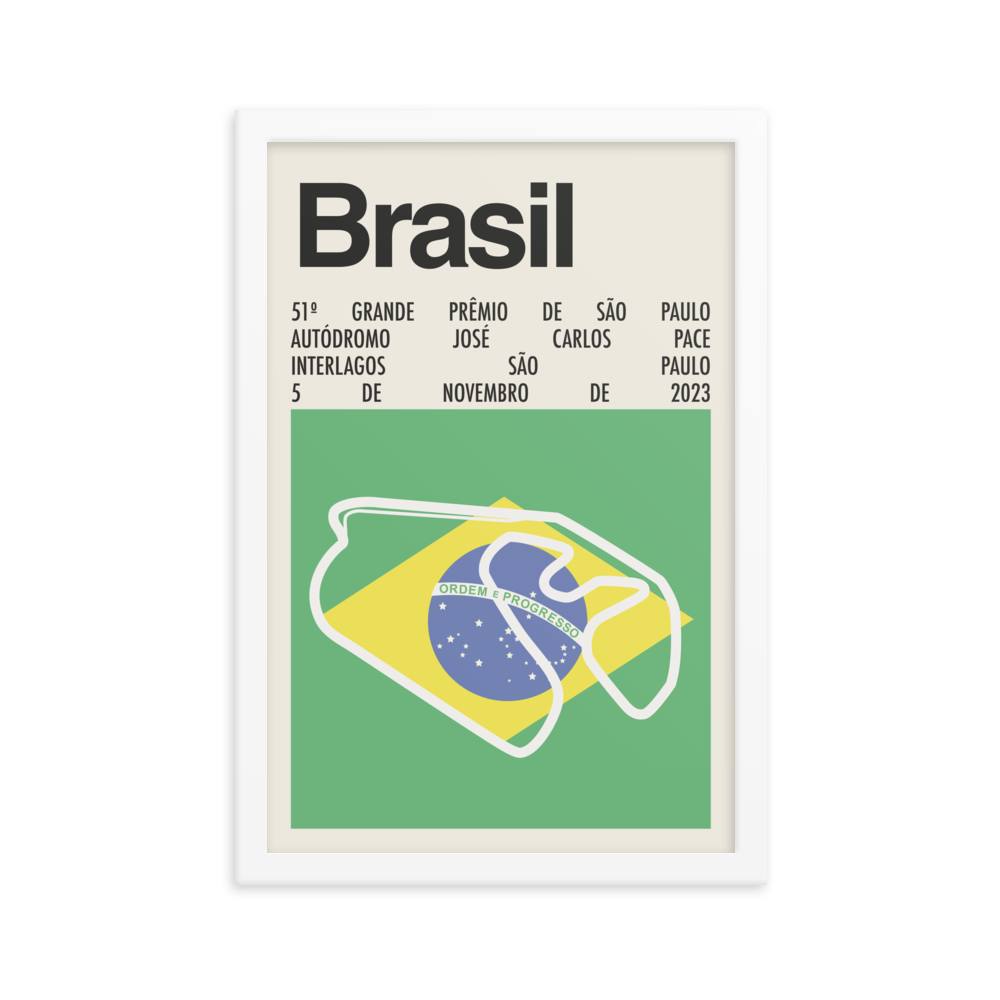 2023 Brazilian Grand Prix Print