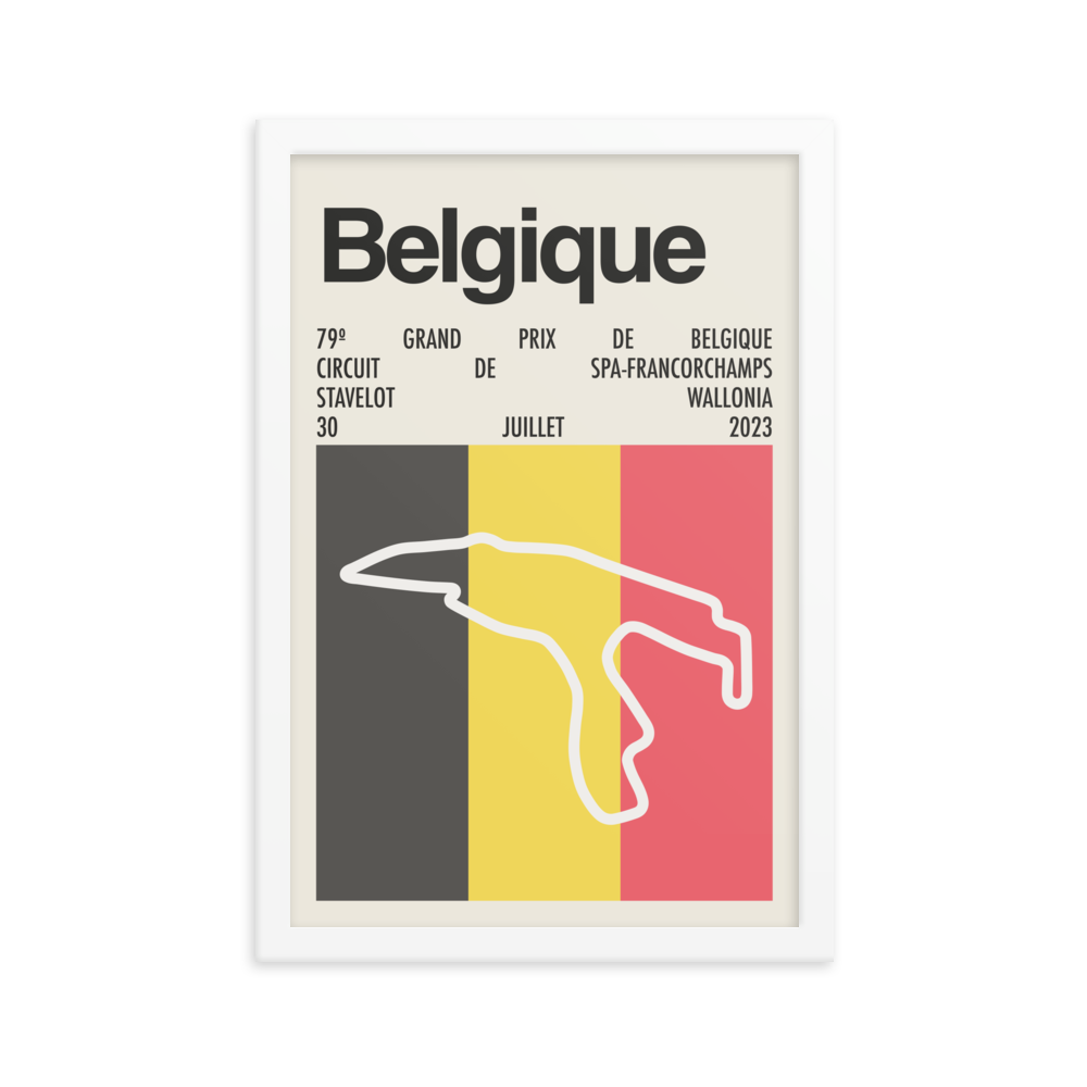 2023 Belgian Grand Prix Print