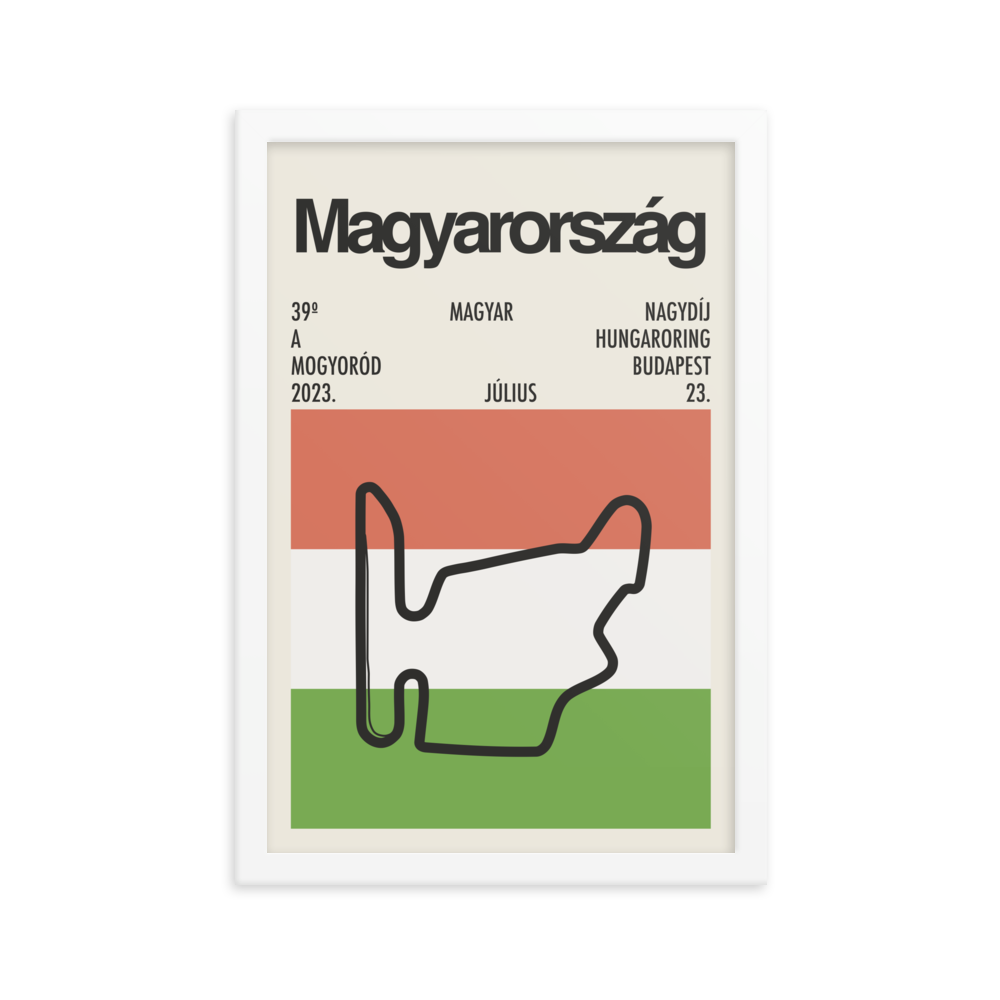 2023 Hungarian Grand Prix Print