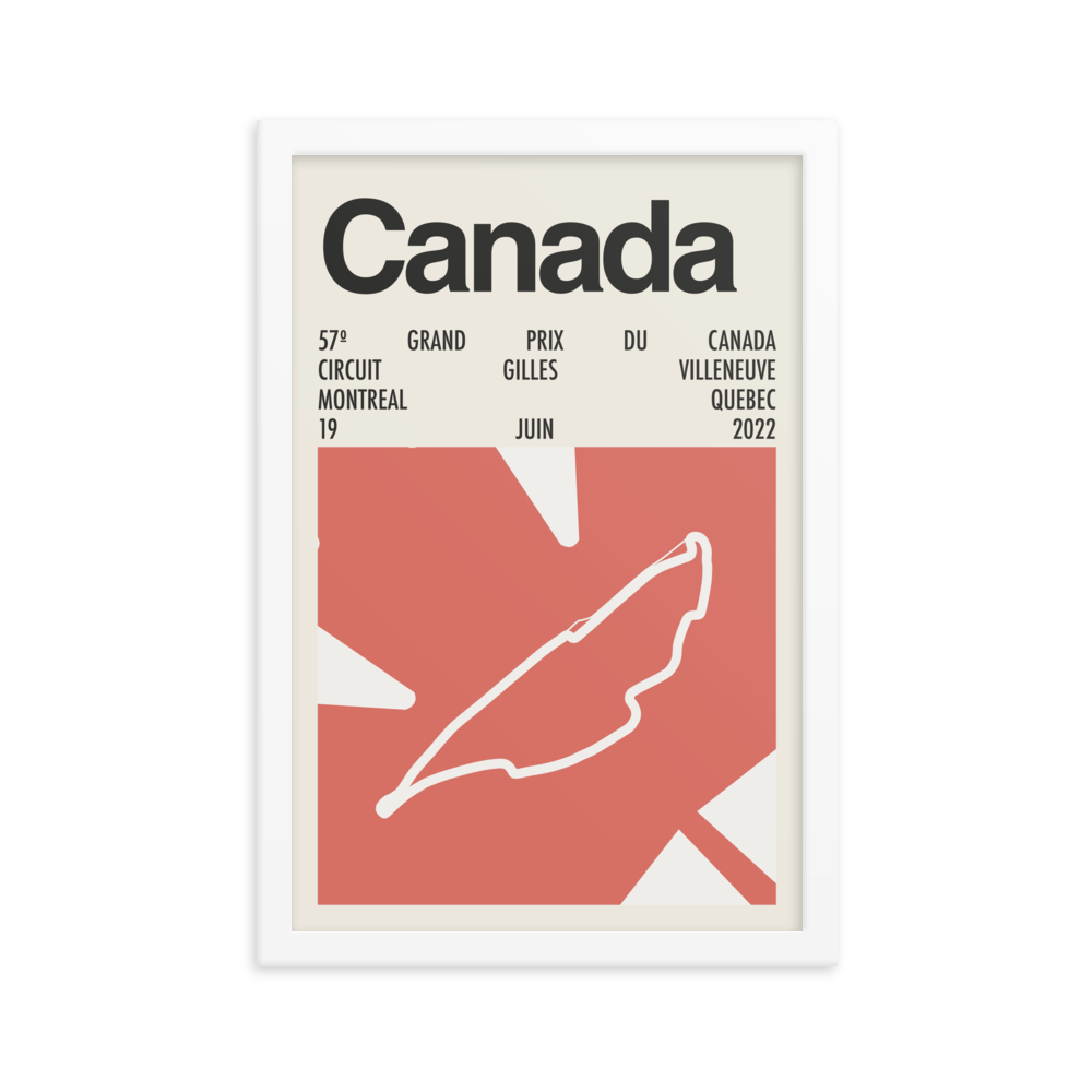 2023 Canadian Grand Prix Print