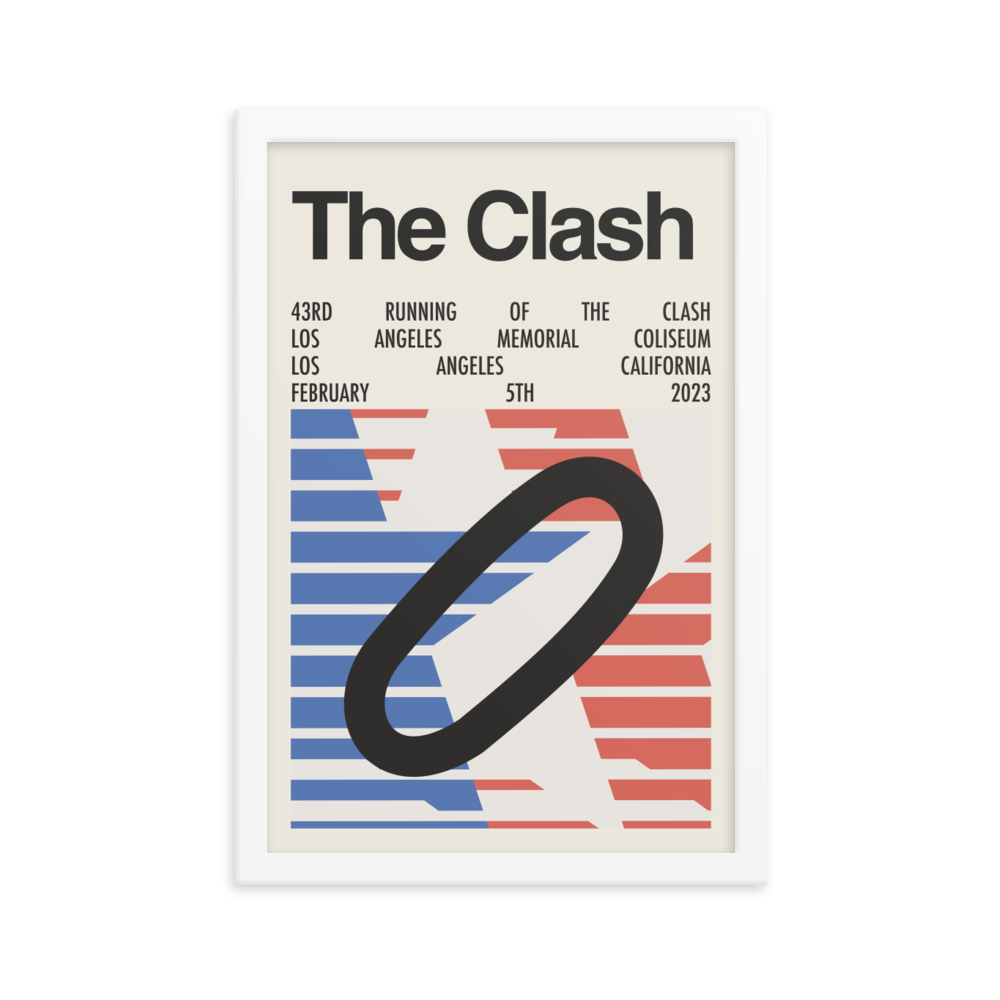 2023 Clash at the Coliseum Print