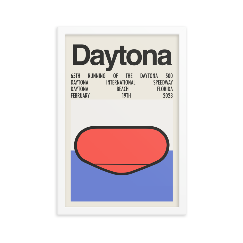 2023 Daytona 500 Print