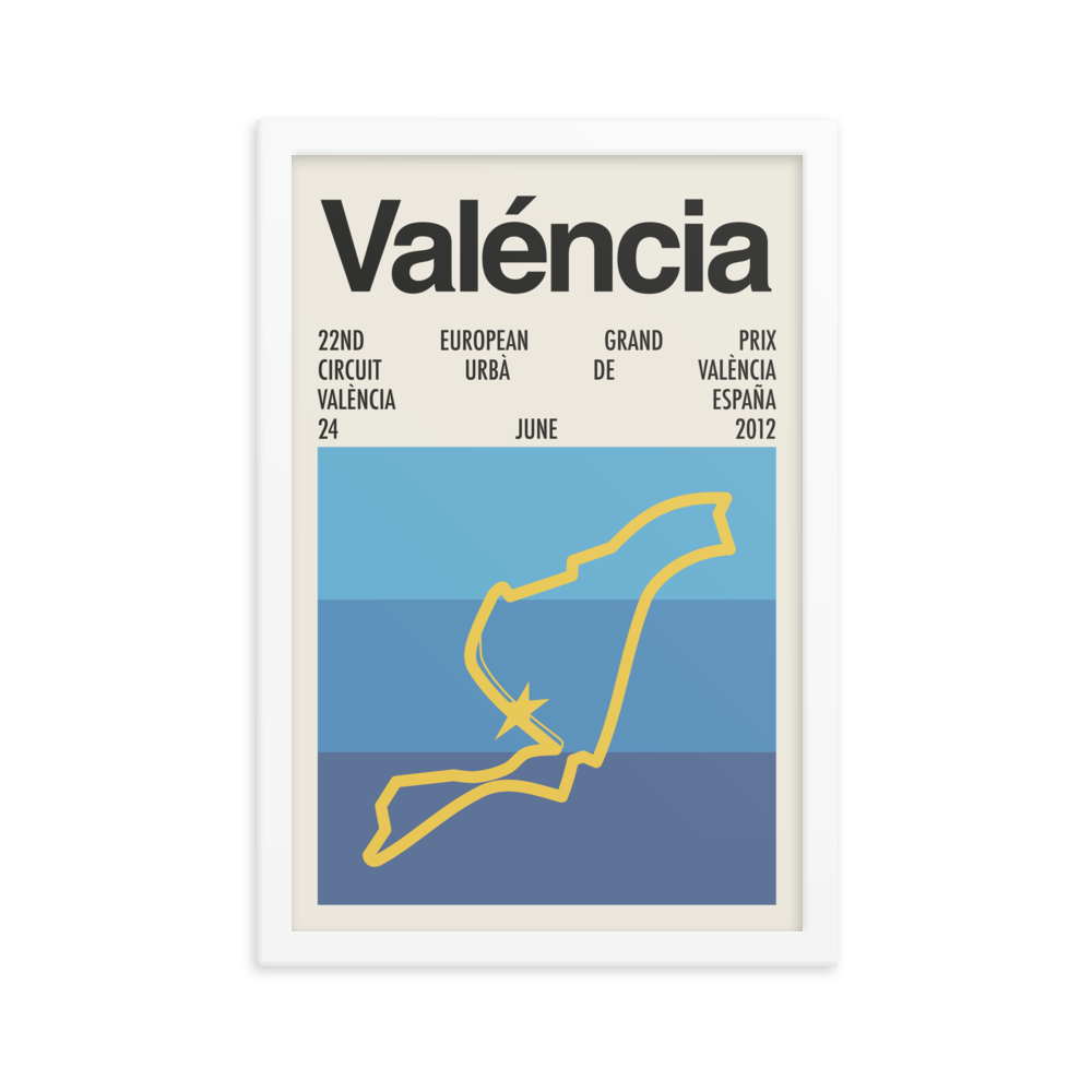 2012 European Grand Prix (Valencia) Print