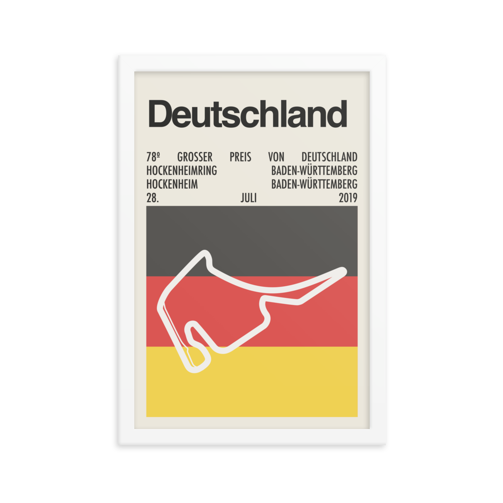 2019 German Grand Prix Print