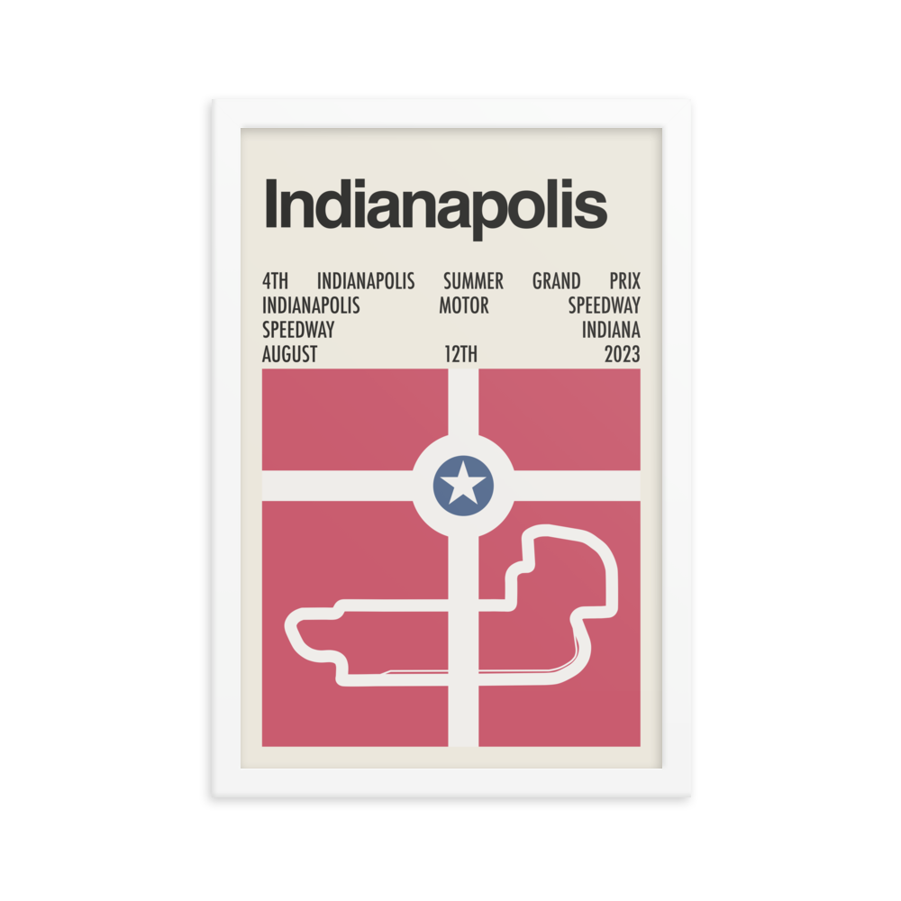 2023 Indianapolis Summer Grand Prix Print