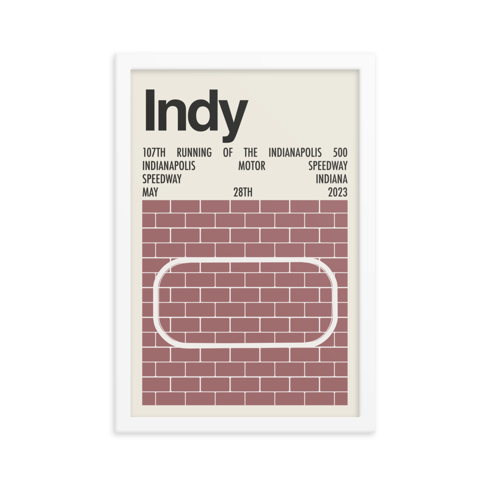 2023 Indy 500 Print