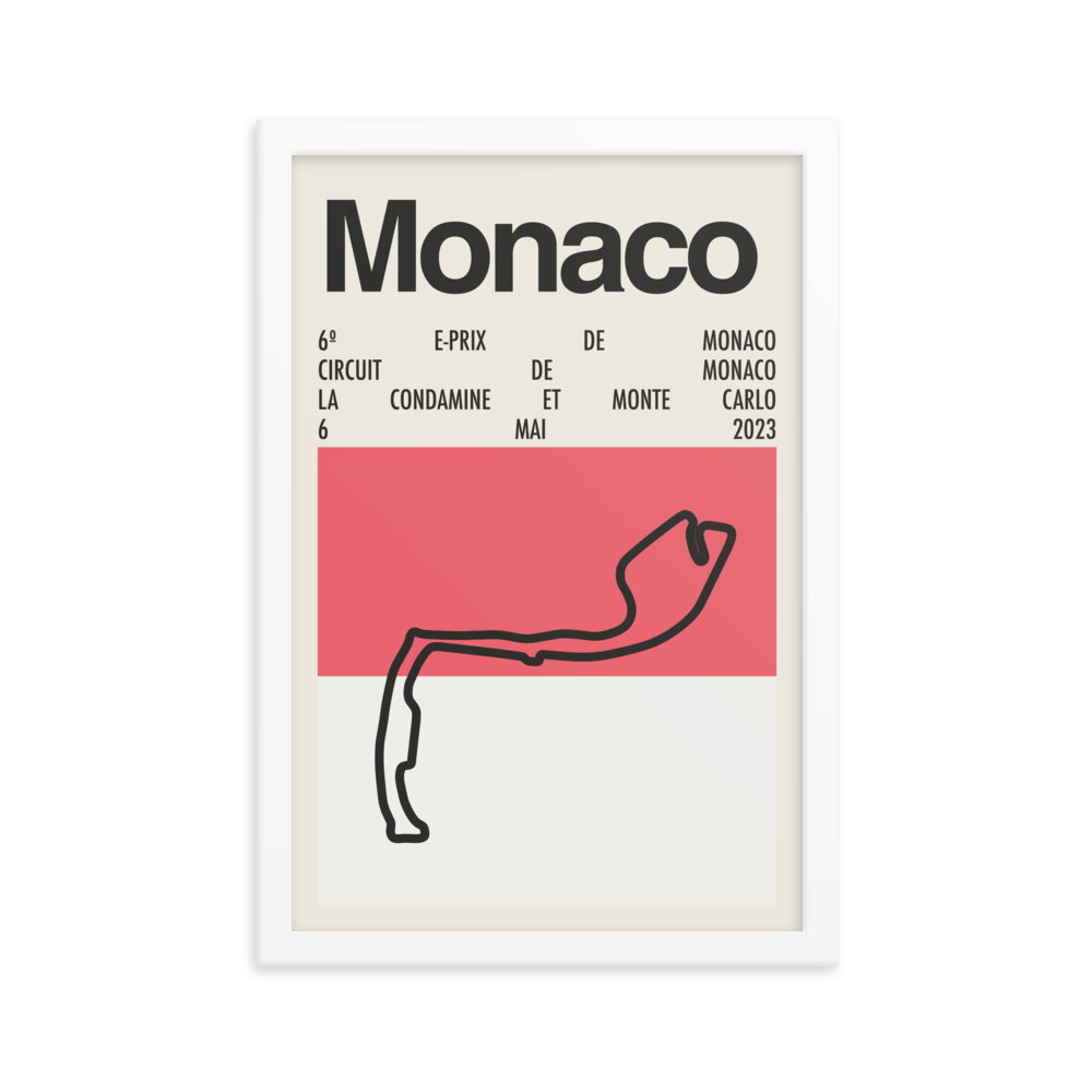 2023 Monaco E-Prix Print