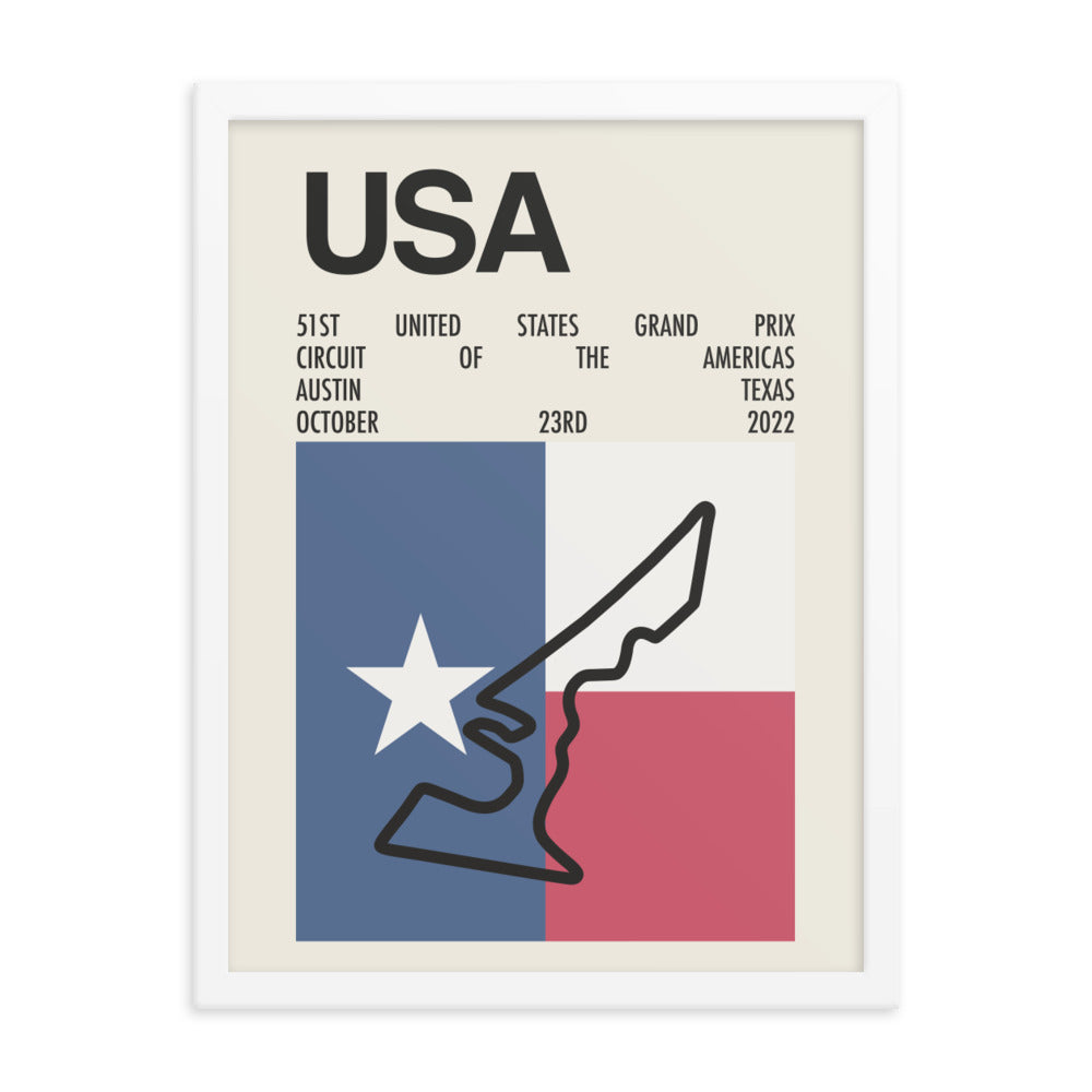 2022 United States Grand Prix Print