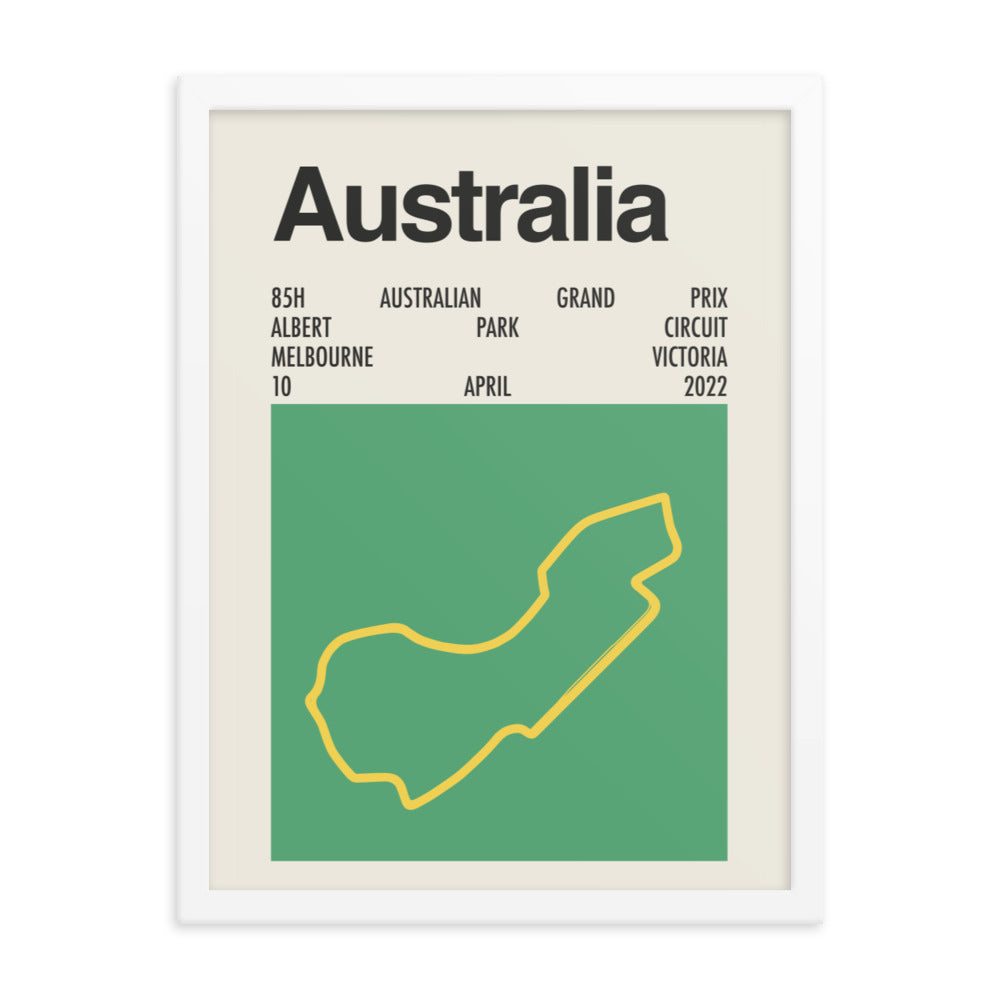 2022 Australian Grand Prix Print