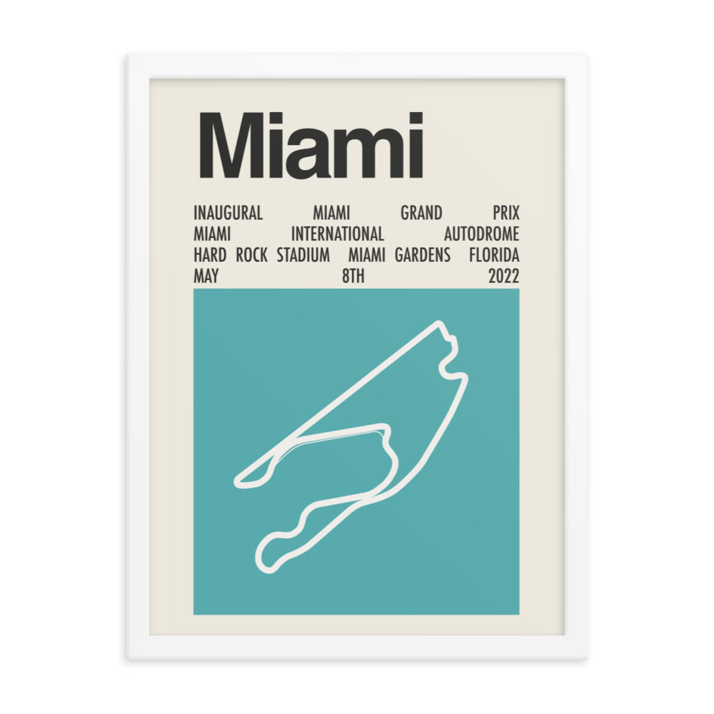 2022 Miami Grand Prix Print