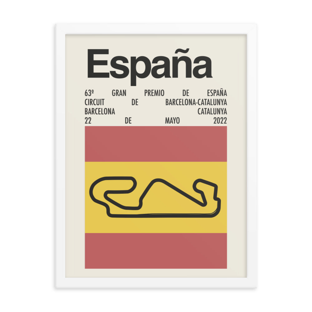 2022 Spanish Grand Prix Print