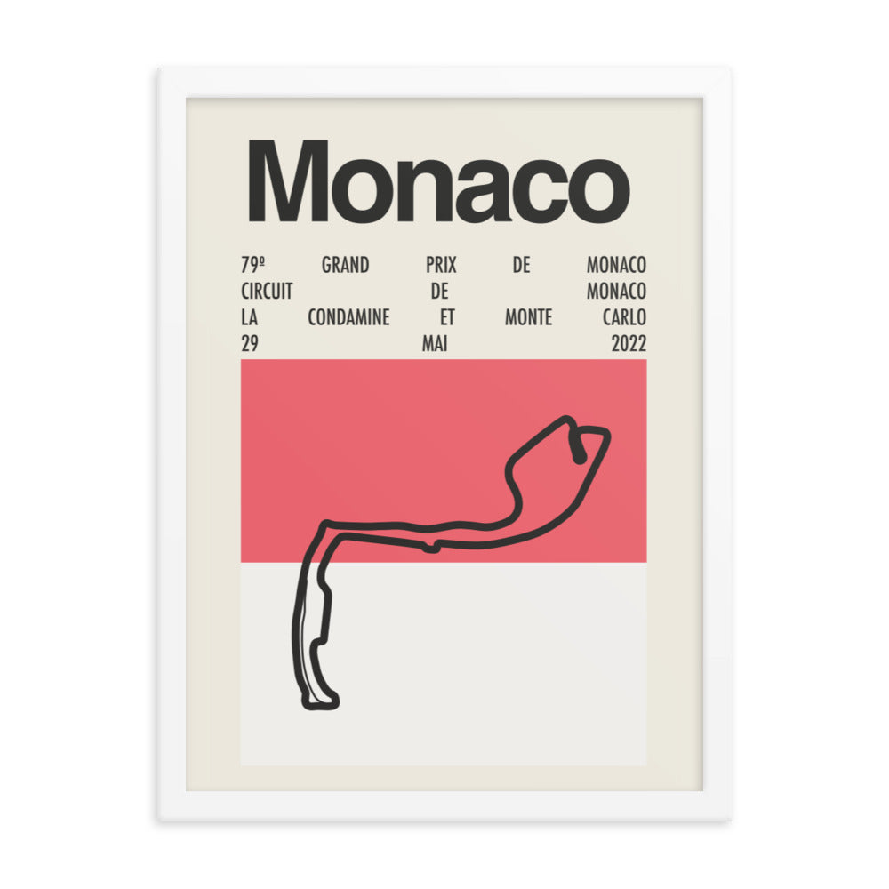 2022 Monaco Grand Prix Print