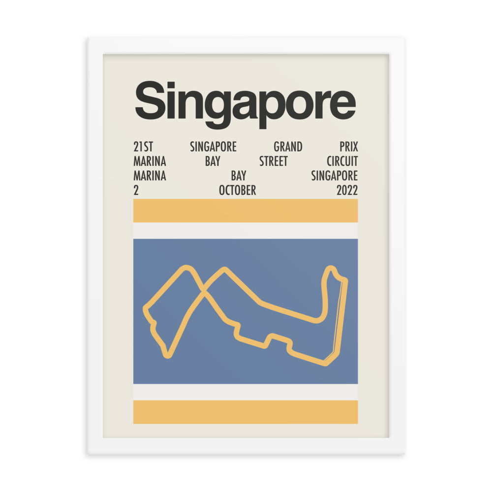 2022 Singapore Grand Prix Print