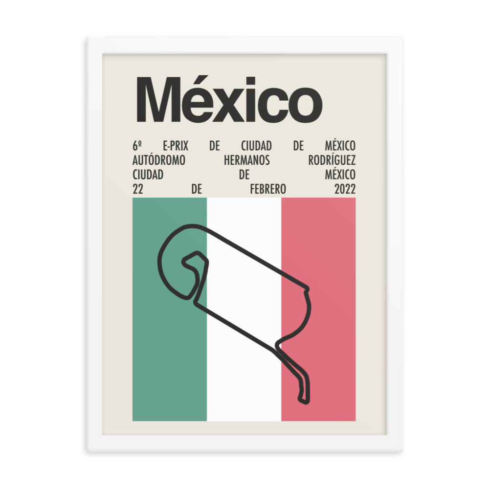 2022 Mexico City E-Prix Print
