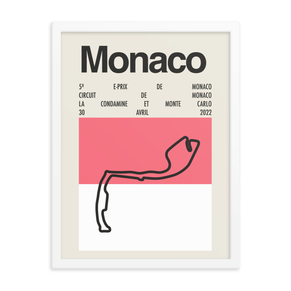 2022 Monaco E-Prix Print
