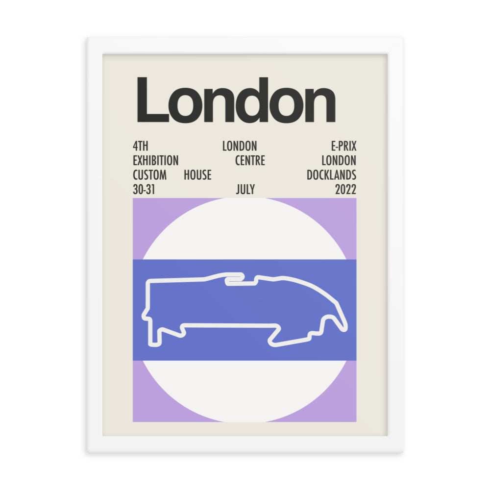 2022 London E-Prix Print