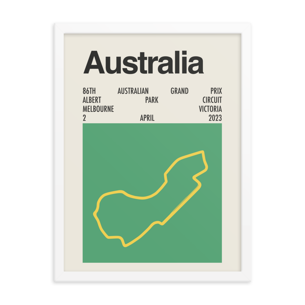 2023 Australian Grand Prix Print